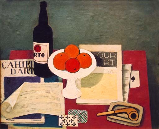 Henri Jannot - Huile sur toile - Cahier d'art - 1930