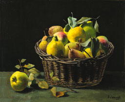 Panier de coings  par Henri Jannot